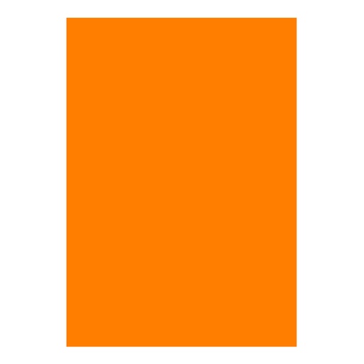 [1003.10] CARTULINA ONDA MICROCOLOR NARANJA ZAPOTE 161GR 50x70CM