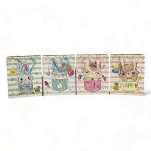 [786-6521264] BOLSA DE REGALO INFANTIL ANIMALITOS PASTELES