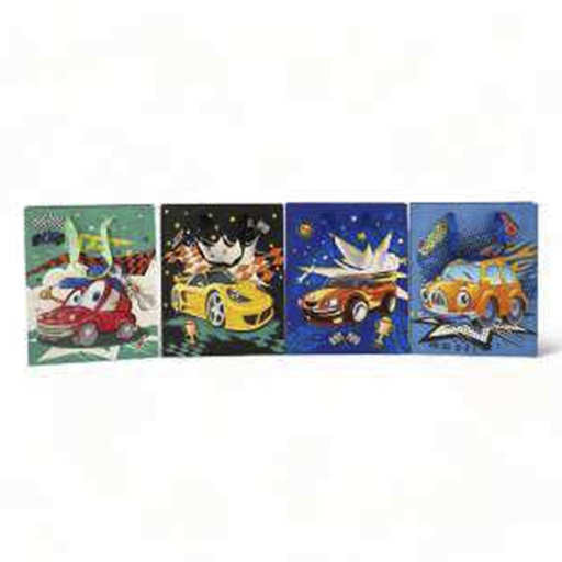 [786-6521281] BOLSA DE REGALO MEDIANA AUTOS DE CARRERAS