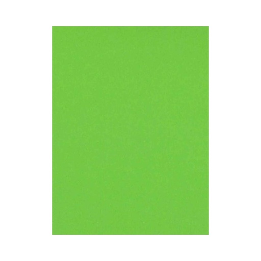 [2437.2] CARTULINA CONSTRUCCIÓN COLLEGE VERDE ESMERALDA 180GR-48X66CM