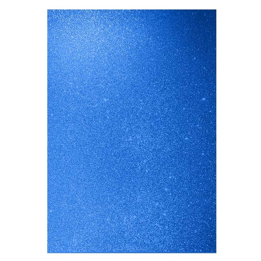 [140.09.10] CARTULINA ESCARCHADA MICRO-METALIZADA AZUL ZAFIRO 350GR 50x70CM