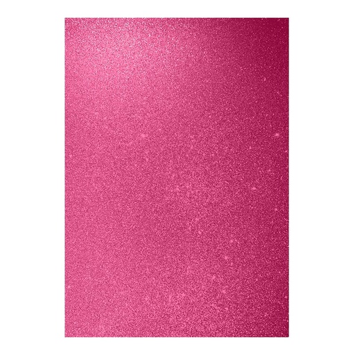[360.005.10] CARTULINA ESCARCHADA RIGID-GLITTER FUCSIA AGATA 360GR 50x70CM