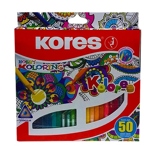 [93350.01] COLORES MANDALAS x50PZS