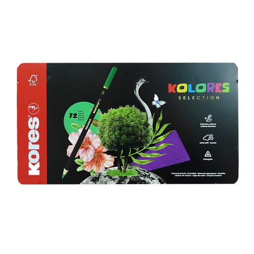 [93372.21] COLORES SELECTION x72PZS - CAJA DE METAL