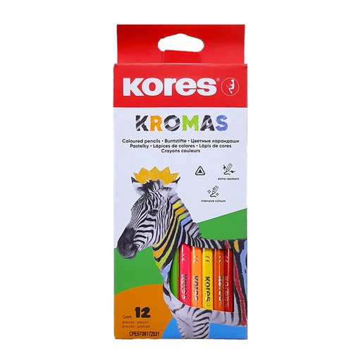[93391.21] COLORES TRIANGULARES KROMAS x12PZS