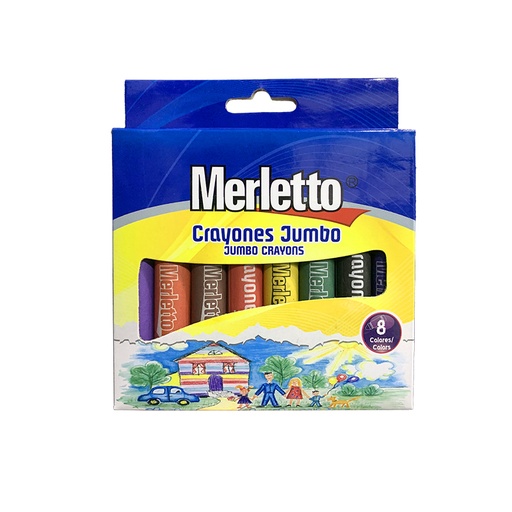 [780-7932474] CRAYONES JUMBO x8UND