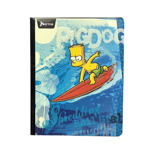 [546590] CUADERNO DE LINEA LOS SIMPSONS