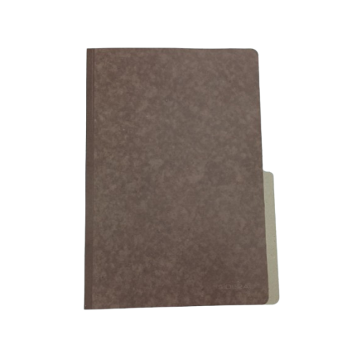 [N404132SEC200] CARPETA MARRÓN FIBRA SIDERAL ECO OFICIO