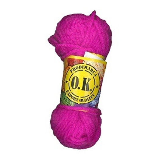 [9015.040] ESTAMBRE ESCOLAR FUCSIA PURPURA - 12G