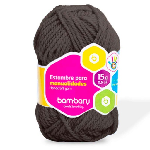 [329-8010/920] ESTAMBRE PARA MANUALIDADES GRIS - 15G