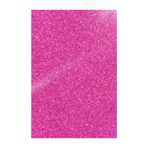 [0549.006.7] FOAMY ESCARCHADO ROSADO - DOBLECARTA 30x40CM