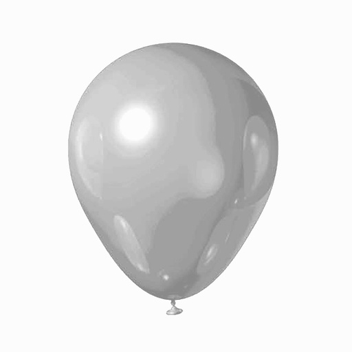 [CA-G50-SL] GLOBOS DE 50 PLATEADO