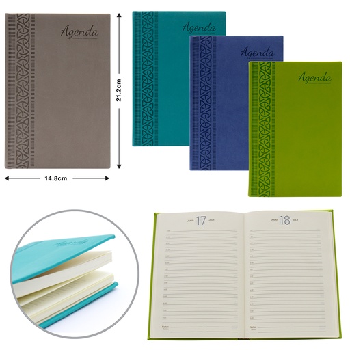 [AG-2140-AP] AGENDA PERMANENTE A5 - x200 HOJAS