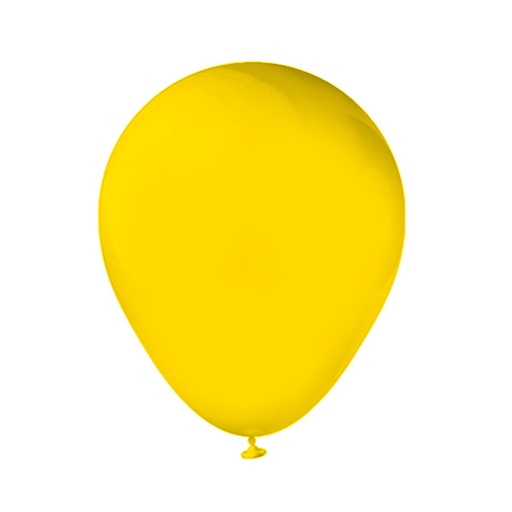 [CA-G15-YEL]  GLOBOS DE 15 AMARILLO