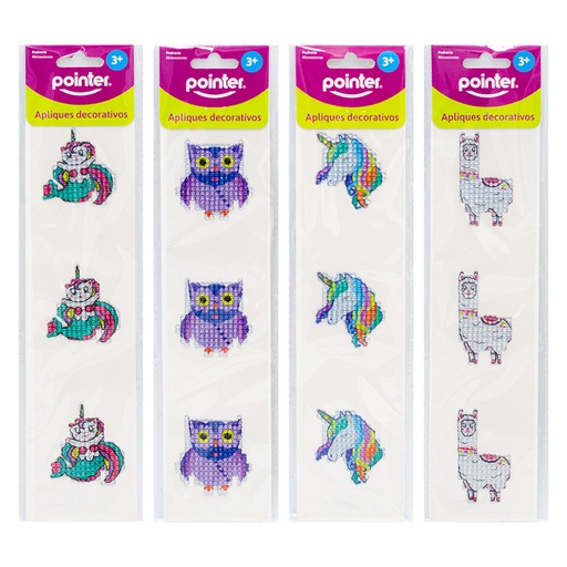 [ANC-1936] APLIQUES ADHESIVOS (PEDRERIA)