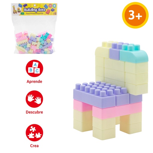 [BLO-23173] BLOQUES PARA ARMAR x 76 PZAS