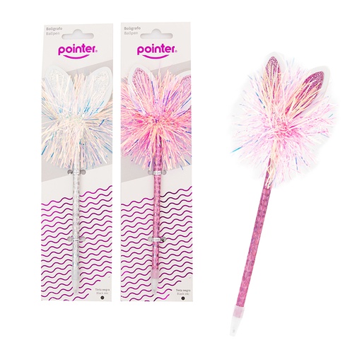[BP-2385] BOLIGRAFO CON POMPON X1