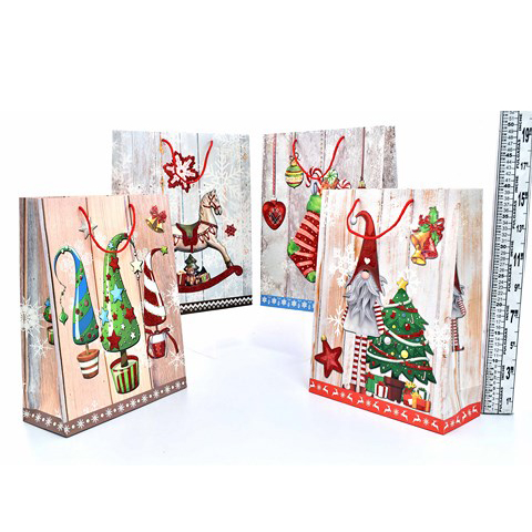 [83735] BOLSA DE REGALO (NAVIDEÑA) M