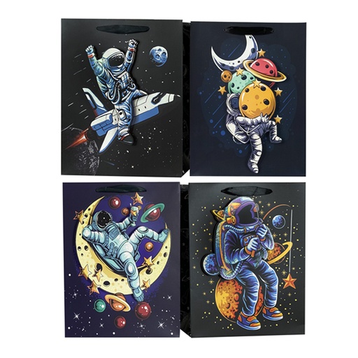 [786-6450852] BOLSA DE REGALO 3D (ASTRONAUTA) M