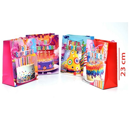 [84641] BOLSA DE REGALO (FELIZ CUMPLEAÑOS) S