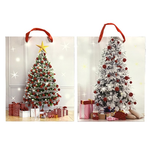 [784-6523630] BOLSA DE REGALO (NAVIDEÑA) M