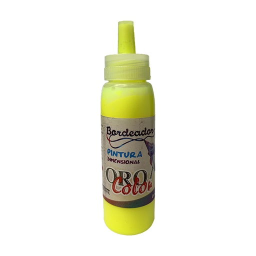 [BB-139] BORDADO LIQUIDO AMARILLO FLUORESCENTE 60ML