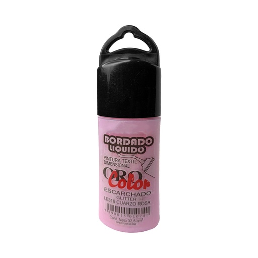 [LE-316] BORDADO LIQUIDO ESCARCHADO CUARZO ROSA 32,5ML