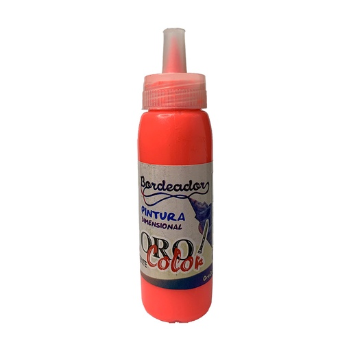 [BB-144] BORDADO LIQUIDO NARANJA FLUORESCENTE 60ML