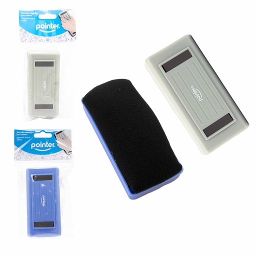 [7837] BORRADOR MAGNETICO PEQUEÑO PARA TABLERO ACRILICO - CUERPO PLÁSTICO