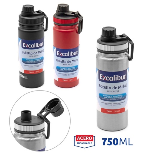 [A164-SB750] BOTELLA DE METAL 750 ML