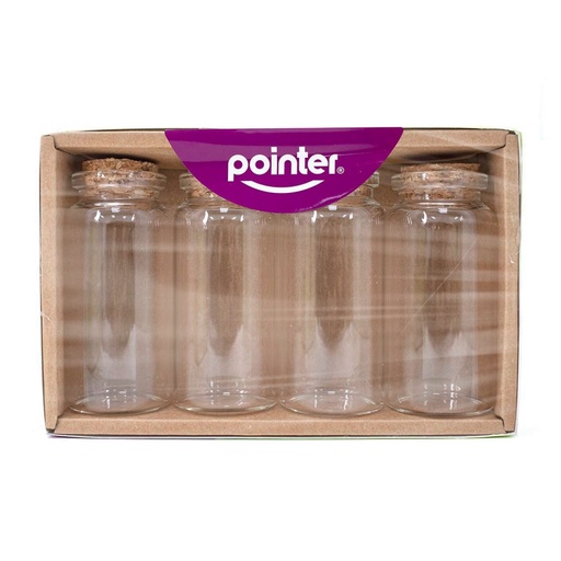 [ANC-1967] BOTELLAS DE VIDRIO X4