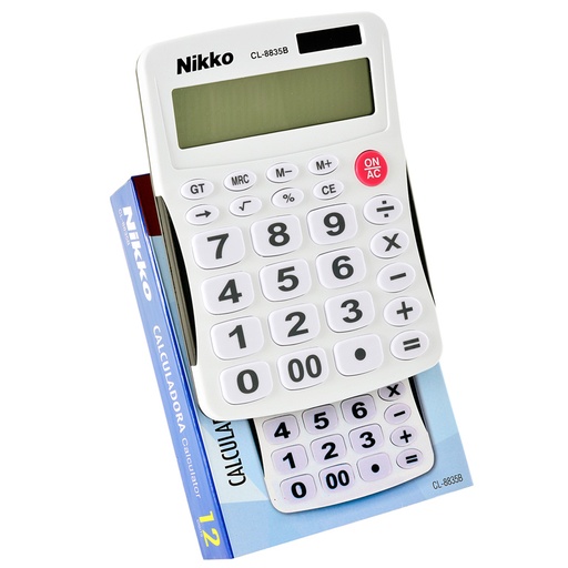 [CL-8835B] CALCULADORA 12 DIGITOS