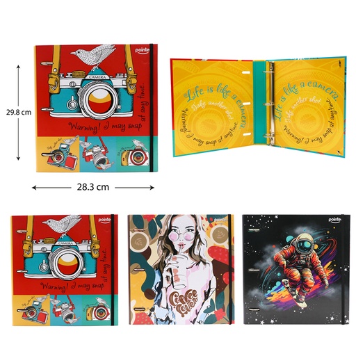 [FL2-23188-15] CARPETA 3 AROS 1.5" (DISEÑOS)