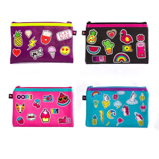 [PB-18707] CARTUCHERA CON PARCHES