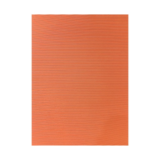 [COR-OR-57] CARTULINA CORRUGADA - NARANJA (50x70CM)