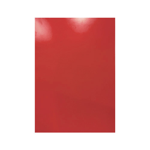 [12.68.186] CARTULINA DOBLE FAZ BITONO ROJO BANDERA 