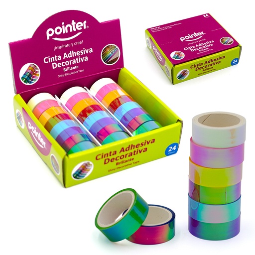 [IRTP-19-24] CINTA ADHESIVA DECORATIVA TORNASOL