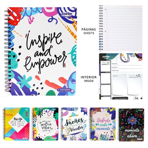 [ESP-05-5M] CUADERNO 5 MATERIAS