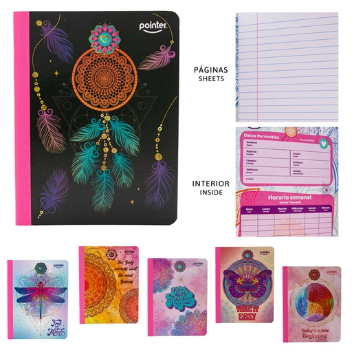 [COS-13] CUADERNO COSIDO A4 RAYA ANCHA x100 HOJAS