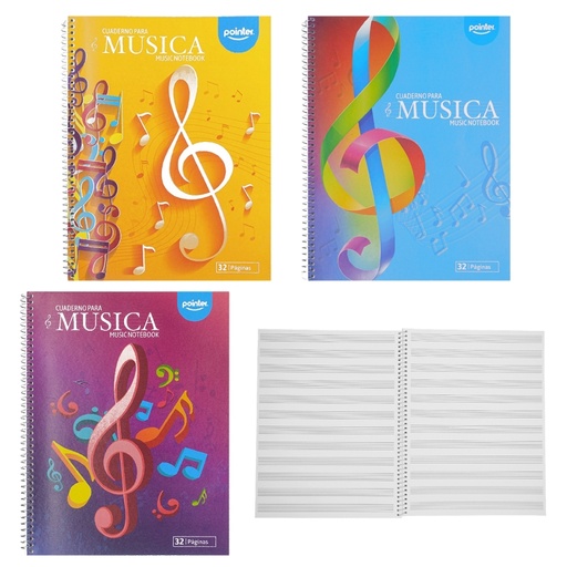 [MSB-6032] CUADERNO PARA MUSICA