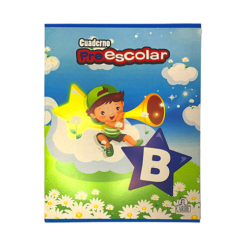 [N01CK415A32B] CUADERNO ENGRAPADO PRE-ESCOLAR B