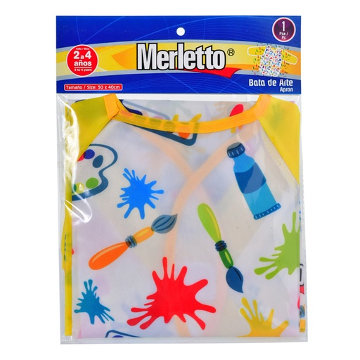 [780-7972512] BATA DE ARTE 2-4 AÑOS