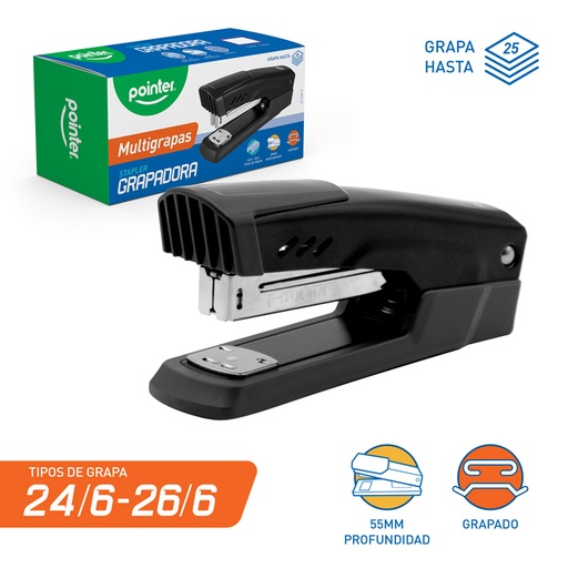 [ST-1920-P] GRAPADORA MULTIGRAPAS - 25 HOJAS