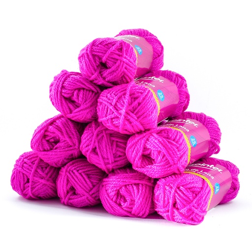 [7A018-KY-25G-FLRAR] HILO DE LANA PARA MANUALIDADES FUCSIA - 25GRS