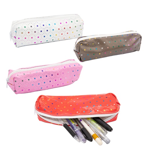 [PC-2376] CARTUCHERA DE PLASTICO BRILLANTE