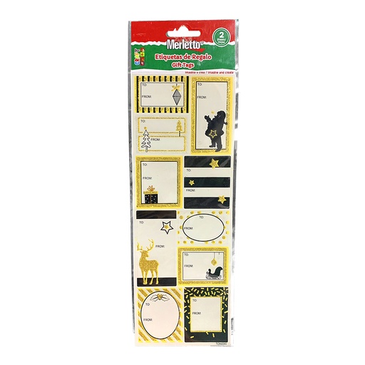 [784-6643559] ETIQUETAS DE REGALO