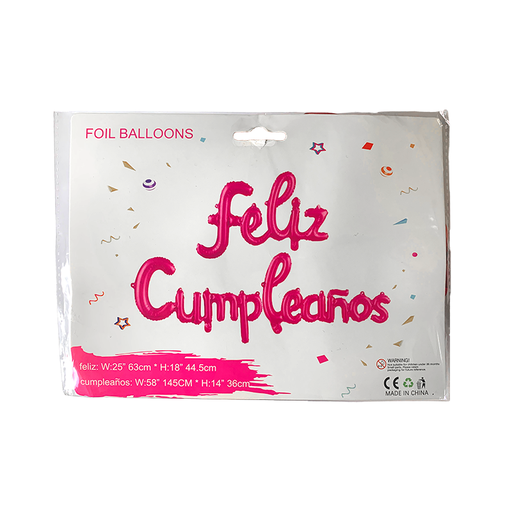 [FC-FUCSIA1] FELIZ CUMPLEAÑOS FUCSIA