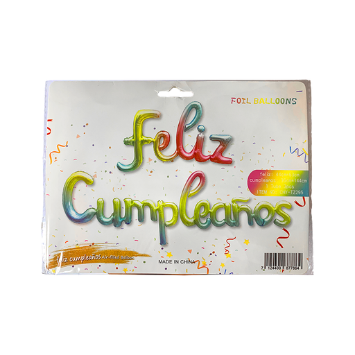 [CHY-TZ295] FELIZ CUMPLEAÑOS TORNASOL