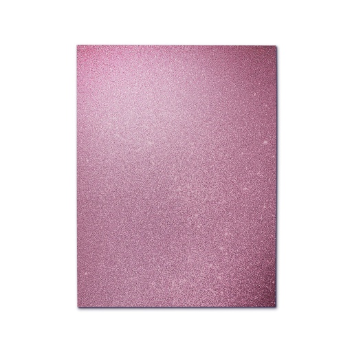 [0549.006.6] FOAMI ESCARCHADO ROSADO CARTA (20X30CM)