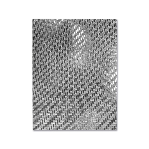 [017.009.7] FOAMY ESTAMPADO PLATA RECTANGULO - DOBLECARTA 30x40CM